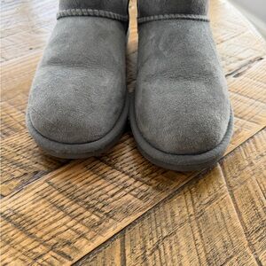 Gray UGG Classic mini